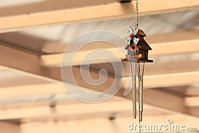 à¹‡Hanging mobile home decoration Stock Photo